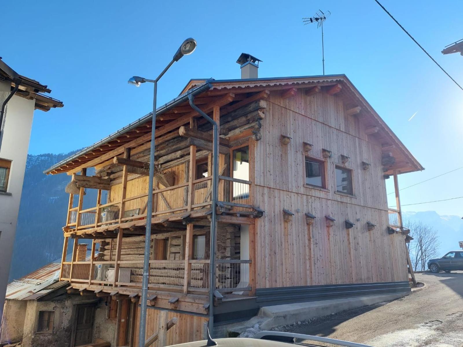 Monolocale Carfon Leilighet Canale dʼAgordo Eksteriør bilde